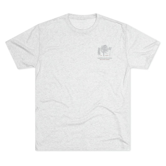 Carolina Arbor Tri-Blend Crew Tee