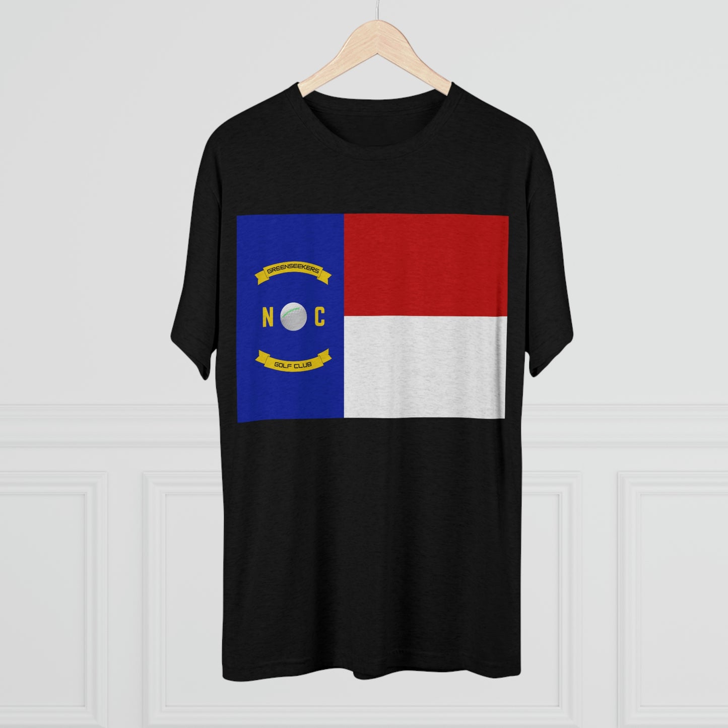 NC Flag Unisex Tri-Blend Crew Tee