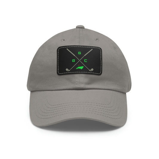 Dad Hat with Leather Patch