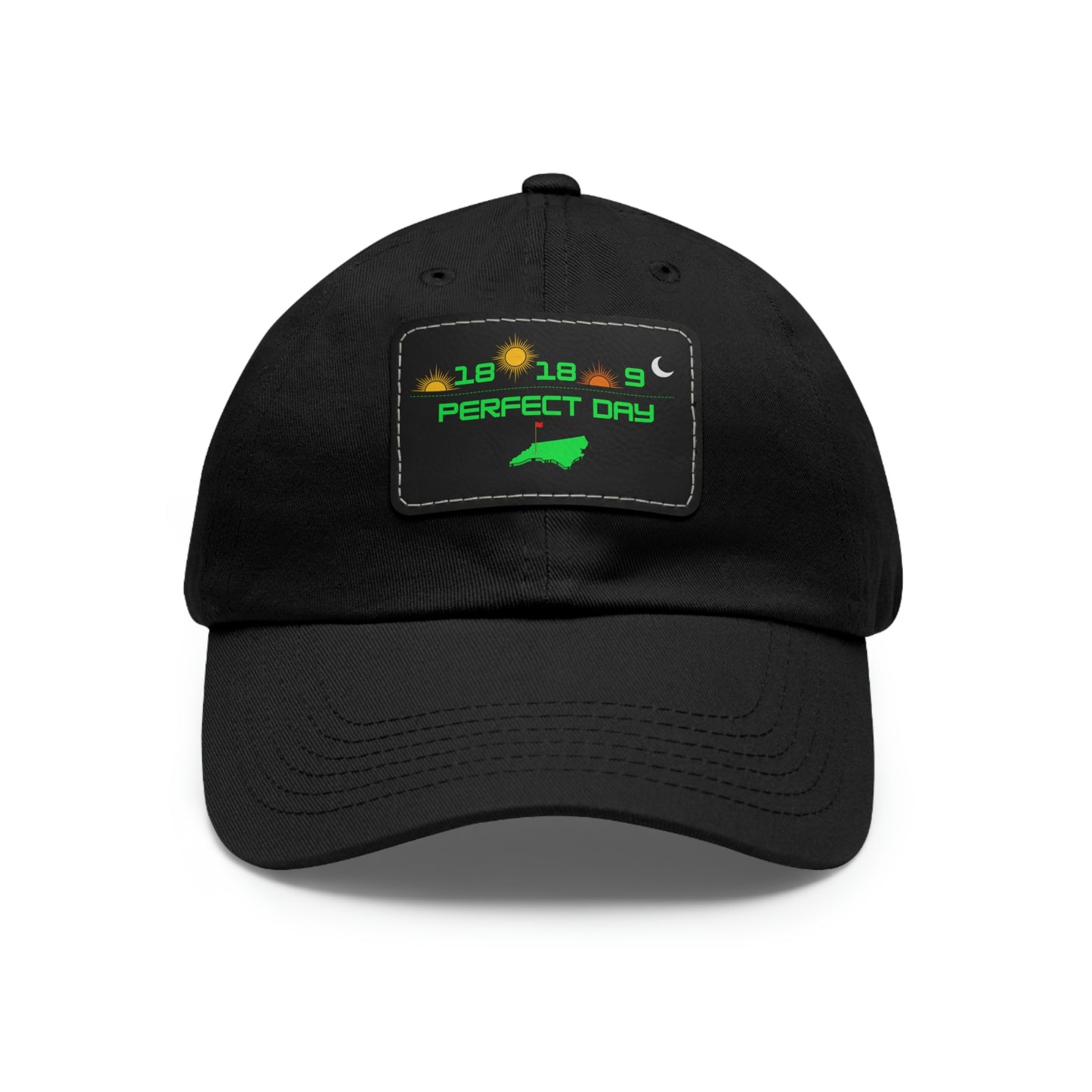 Perfect Day Dad Hat with Leather Patch