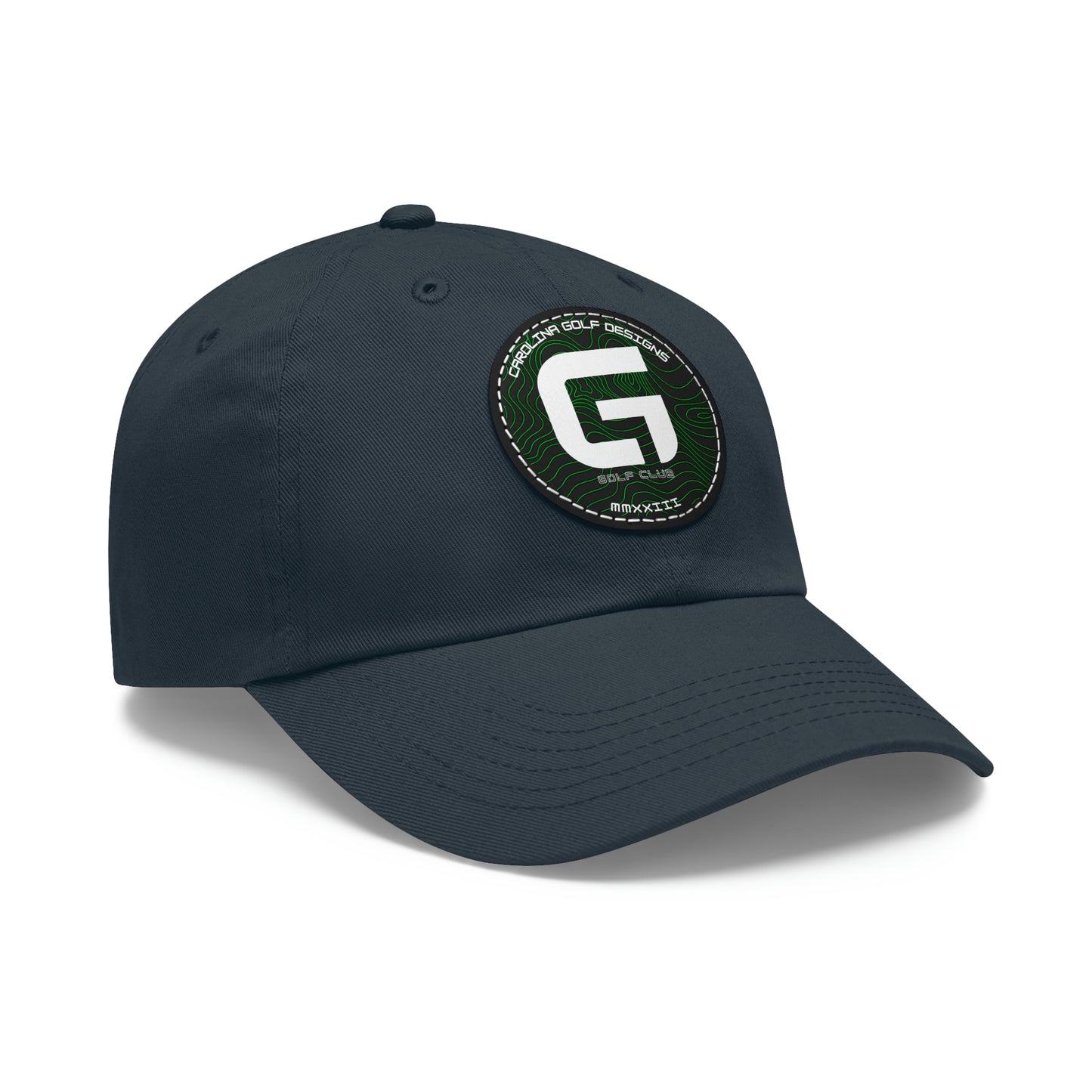 G Logo hat with Leather Patch (Round)