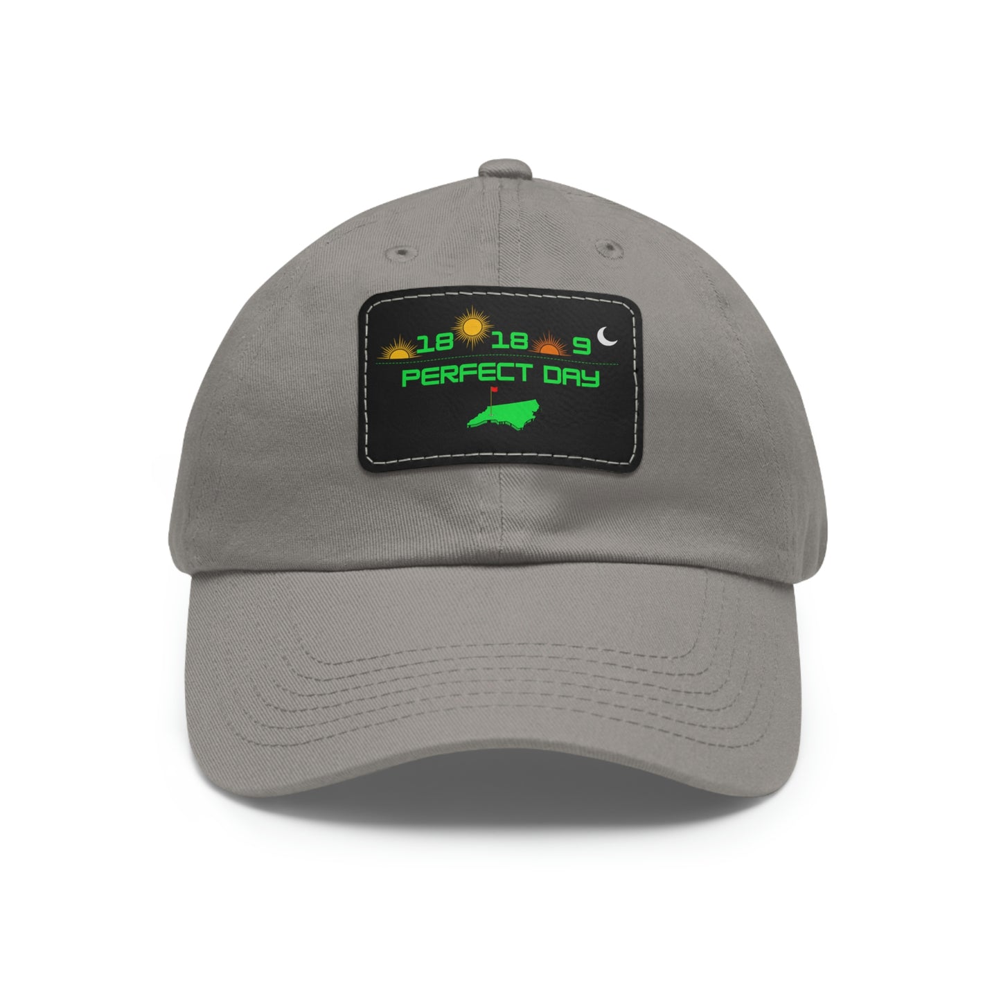 Perfect Day Dad Hat with Leather Patch