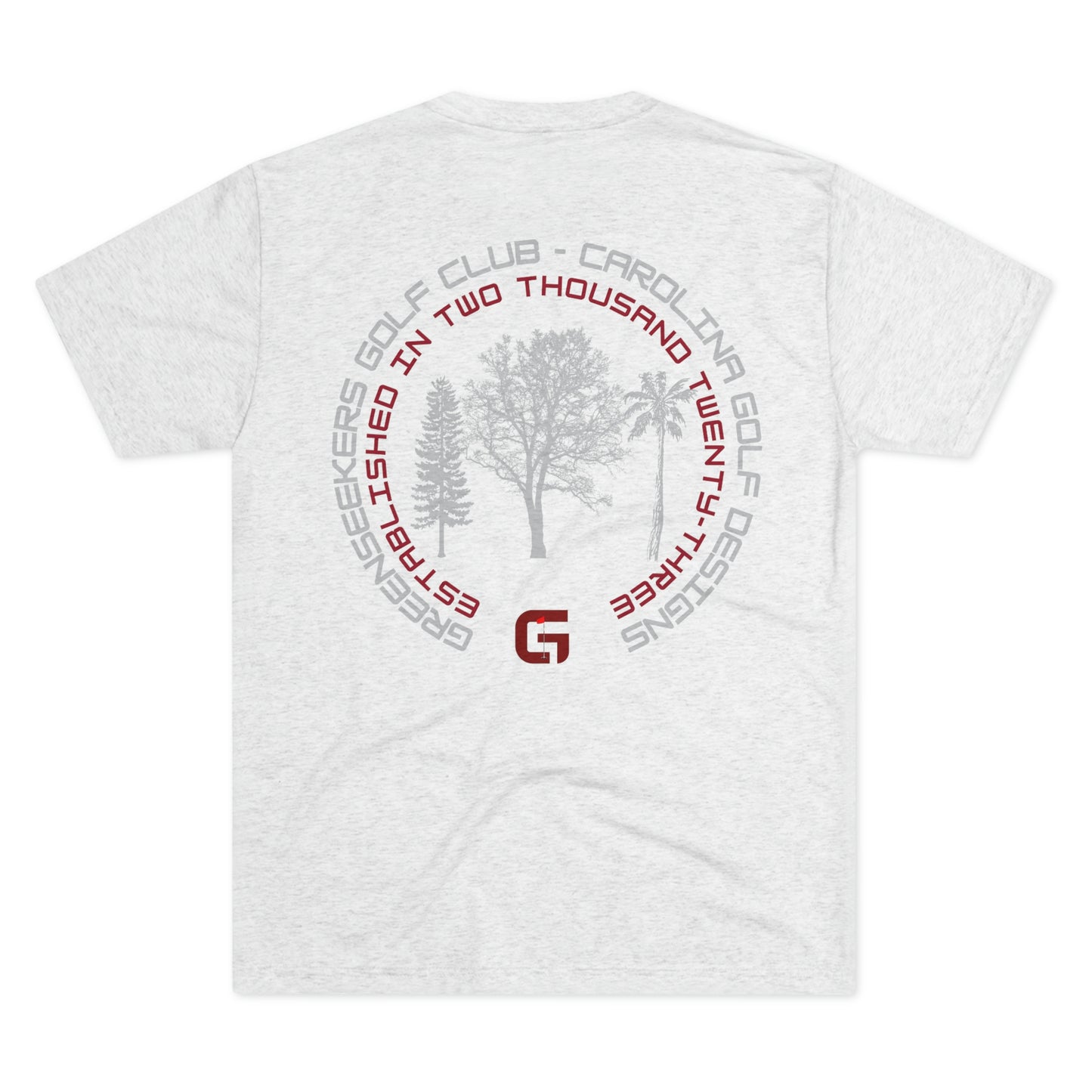 Carolina Arbor Tri-Blend Crew Tee