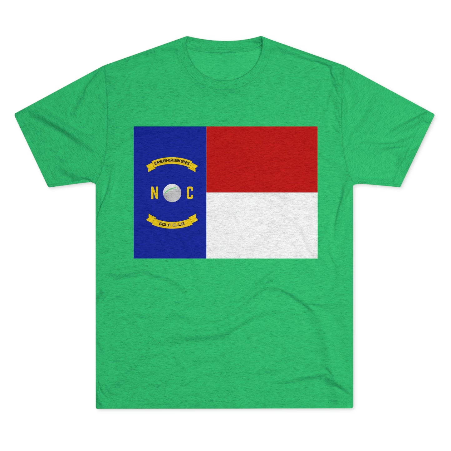 NC Flag Unisex Tri-Blend Crew Tee