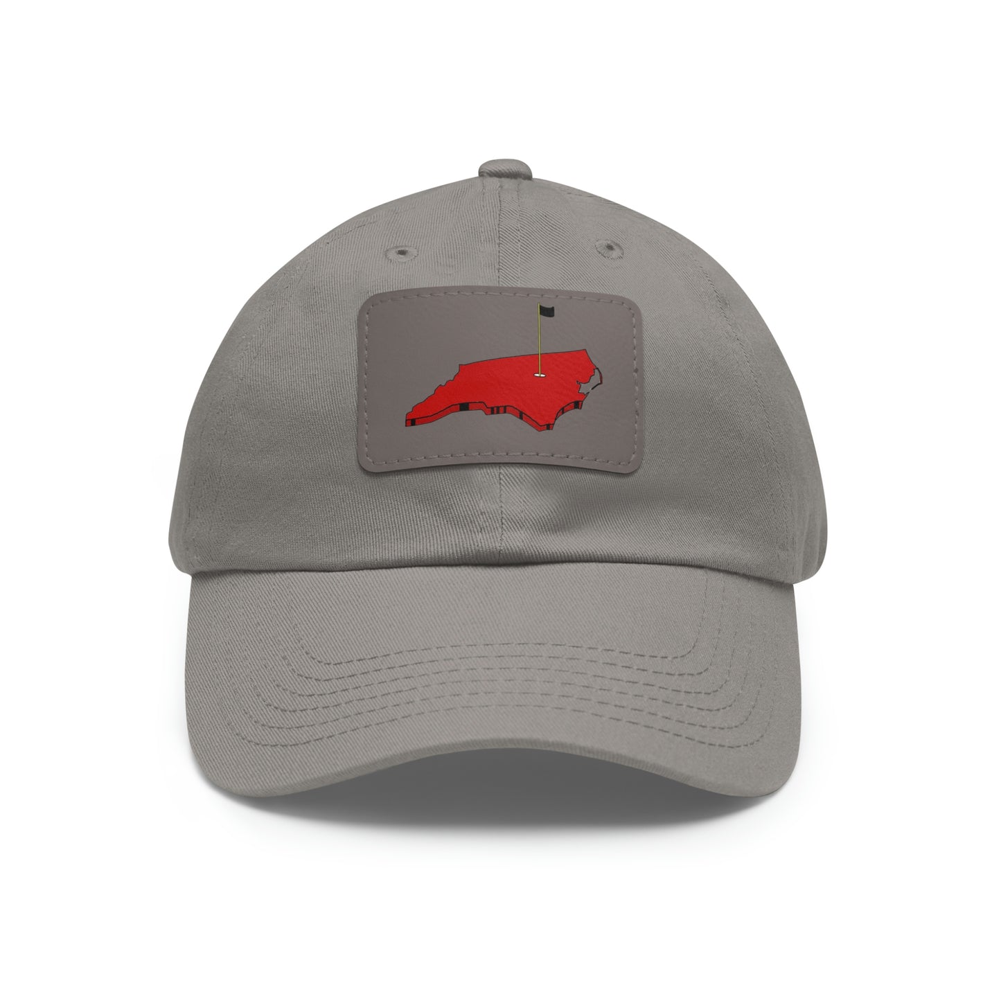 Wolf Pack Dad Hat with Leather Patch