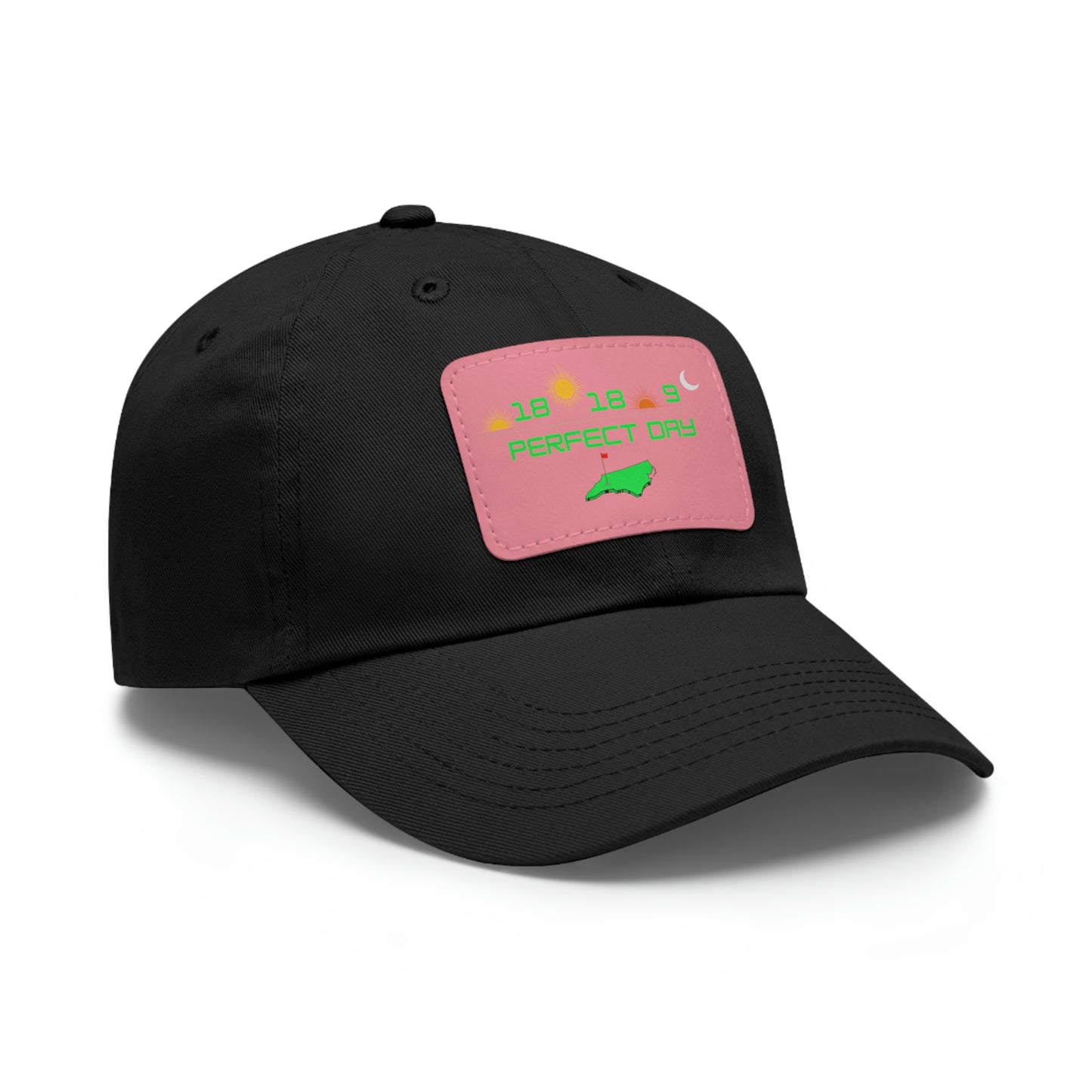 Perfect Day Dad Hat with Leather Patch