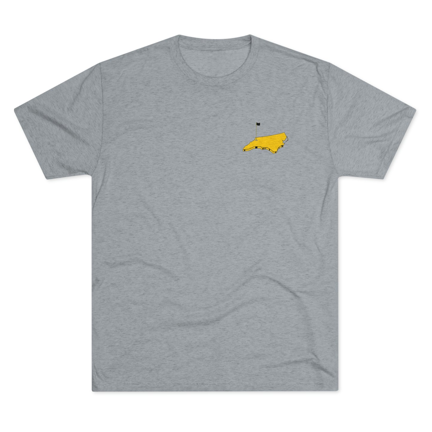 Mountaineer Chest Unisex Tri-Blend Crew Tee