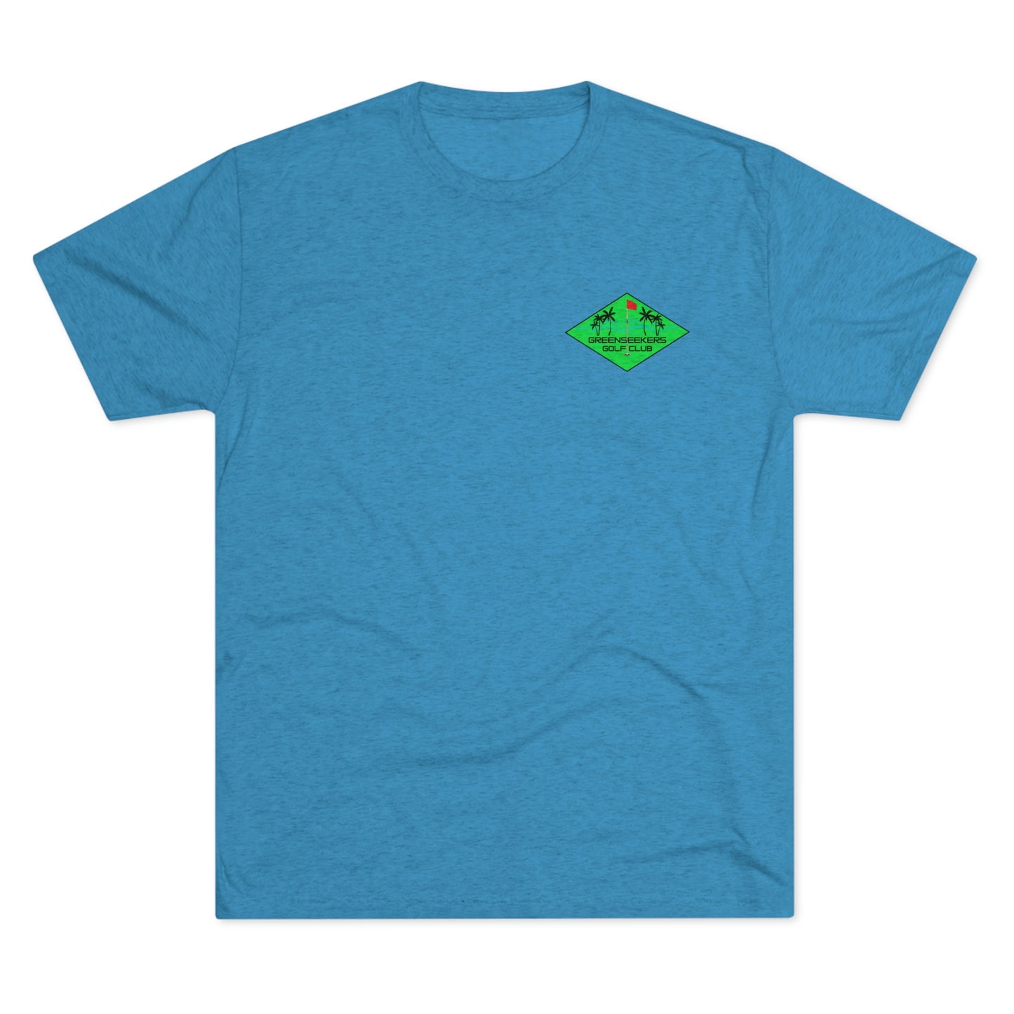 Greenseekers Beach Chest Unisex Tri-Blend Crew Tee