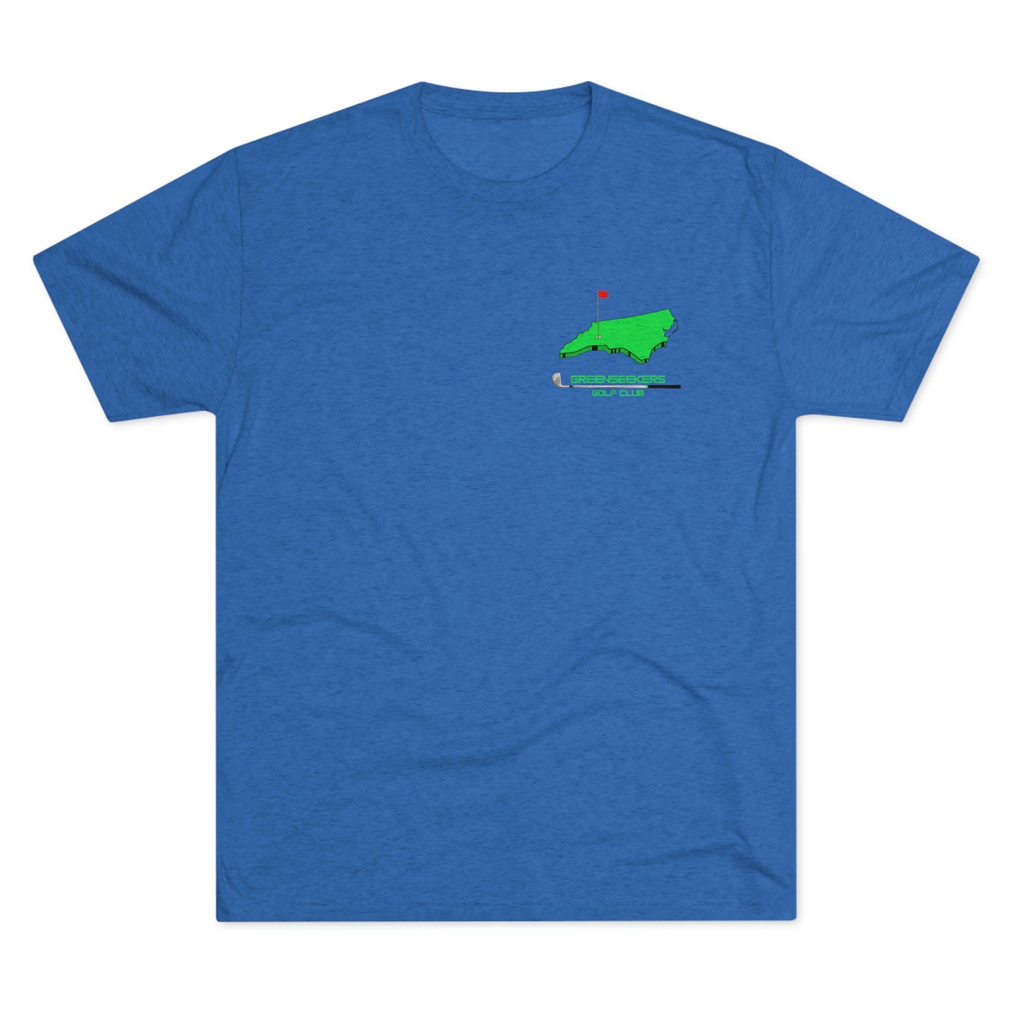 Greenseekers Chest Unisex Tri-Blend Crew Tee