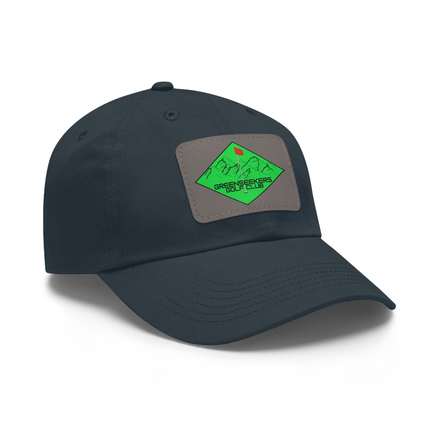 Greenseekers Mountain Dad Hat with Leather Patch