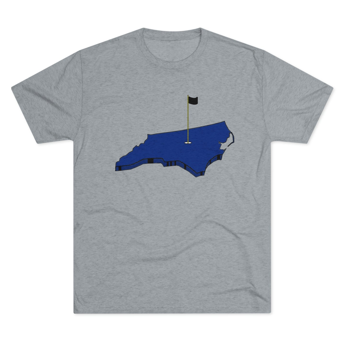 Blue Devil Unisex Tri-Blend Crew Tee