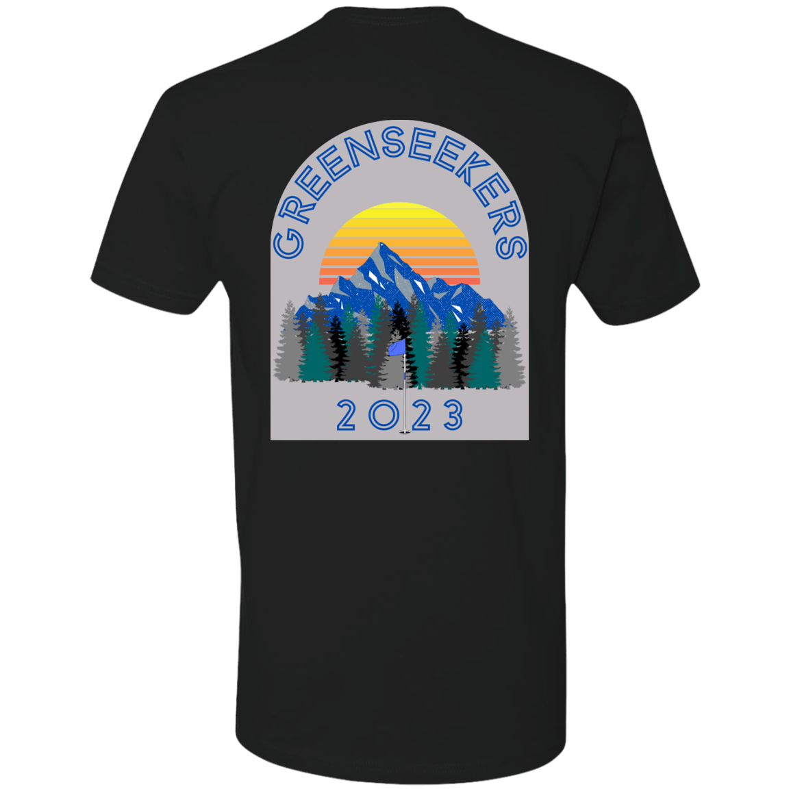 Mountain Sunrise Premium Short Sleeve T-Shirt