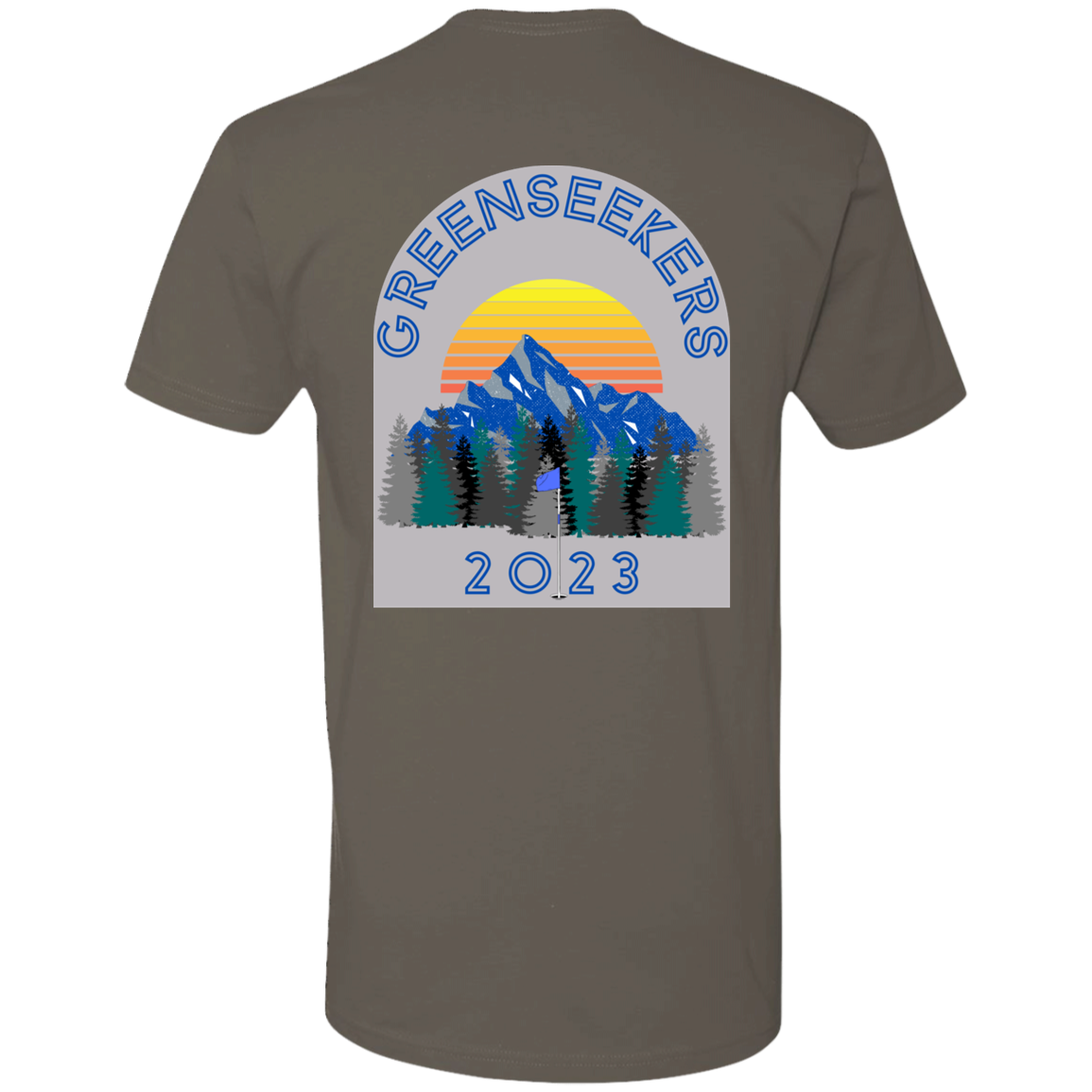 Mountain Sunrise Premium Short Sleeve T-Shirt