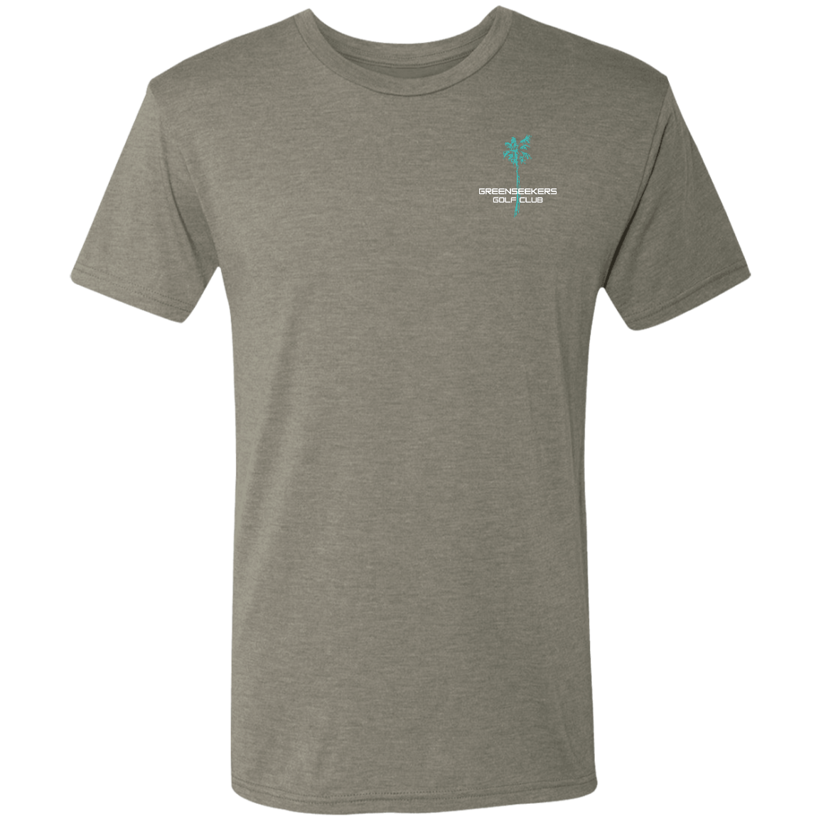 Palm Tree Men's Triblend T-Shirt