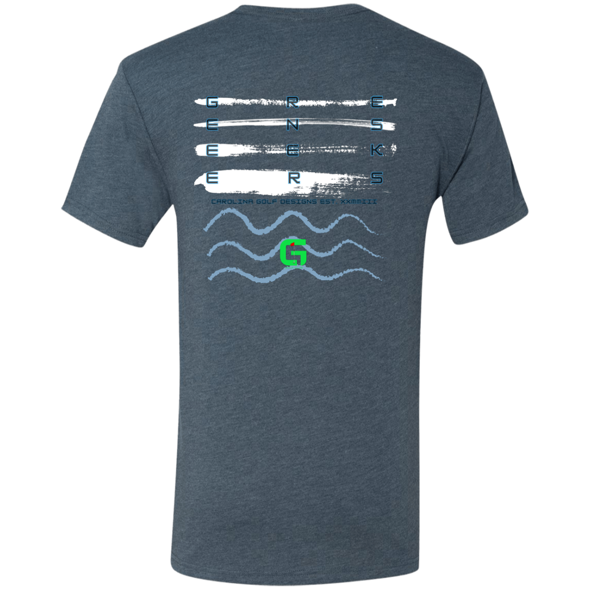 Carolina Waves Men's Triblend T-Shirt