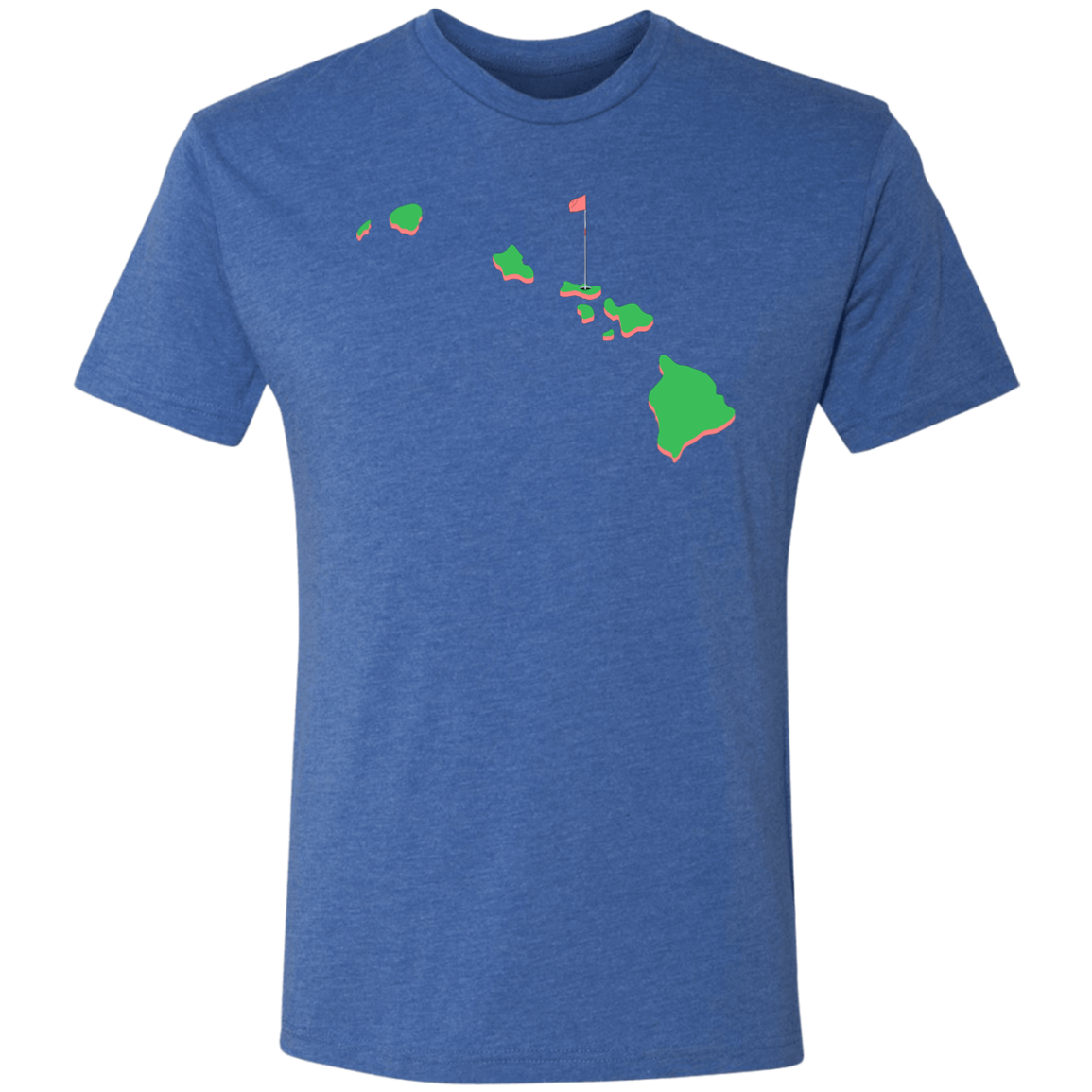 Maui Golf Men's Triblend T-Shirt