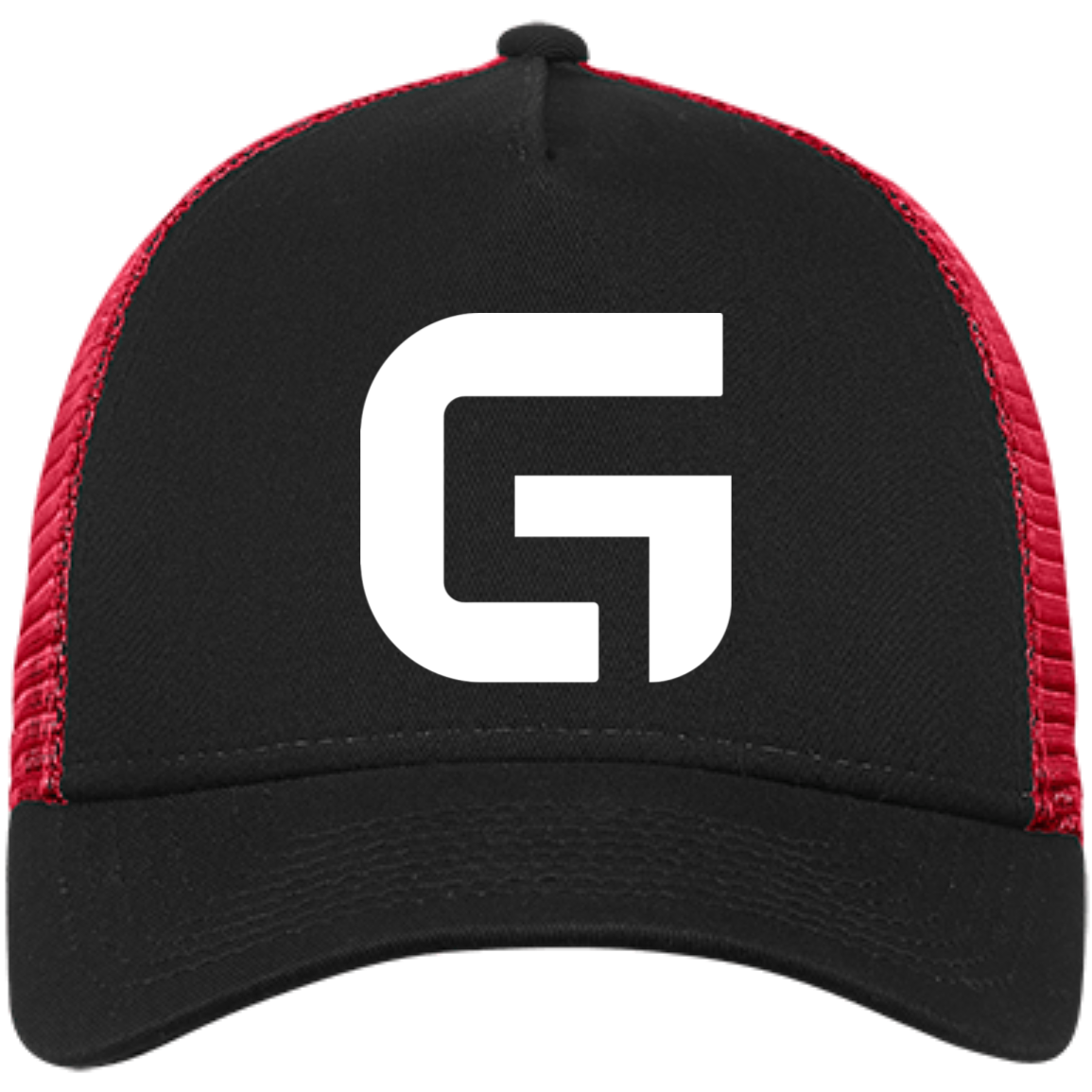 G Logo Embroidered Snapback Trucker Cap