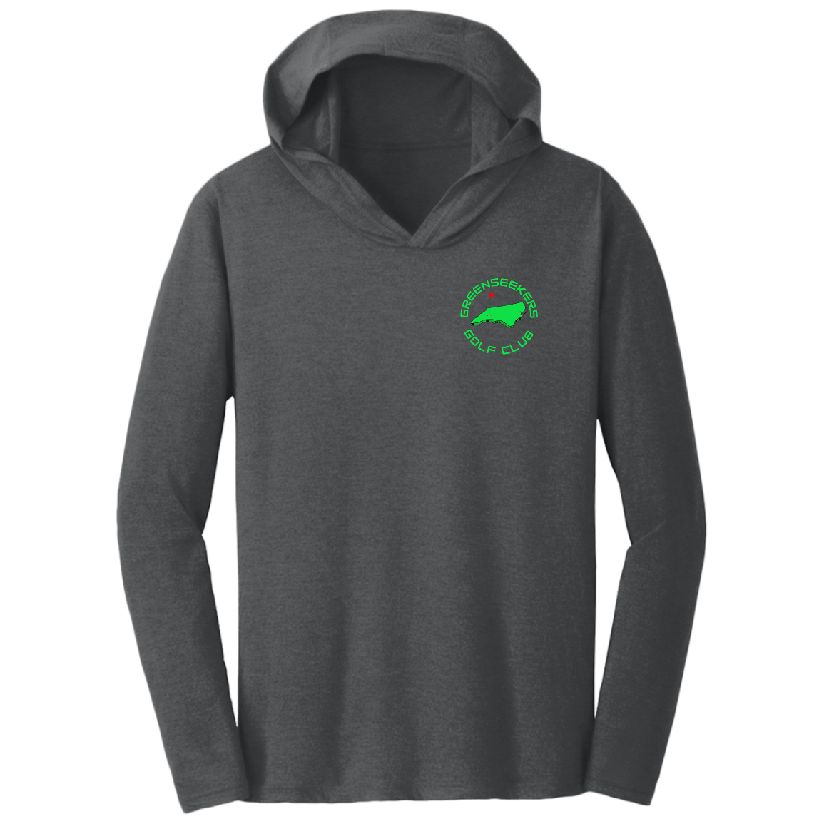 Greenseekers Circle Triblend T-Shirt Hoodie