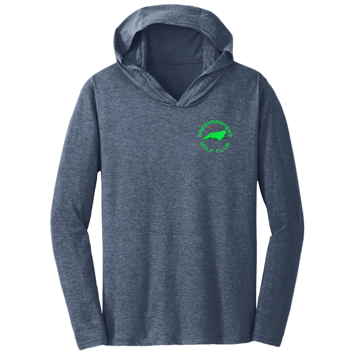 Greenseekers Circle Triblend T-Shirt Hoodie