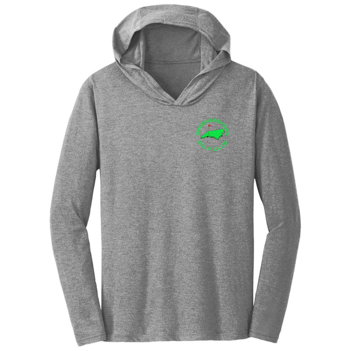 Greenseekers Circle Triblend T-Shirt Hoodie