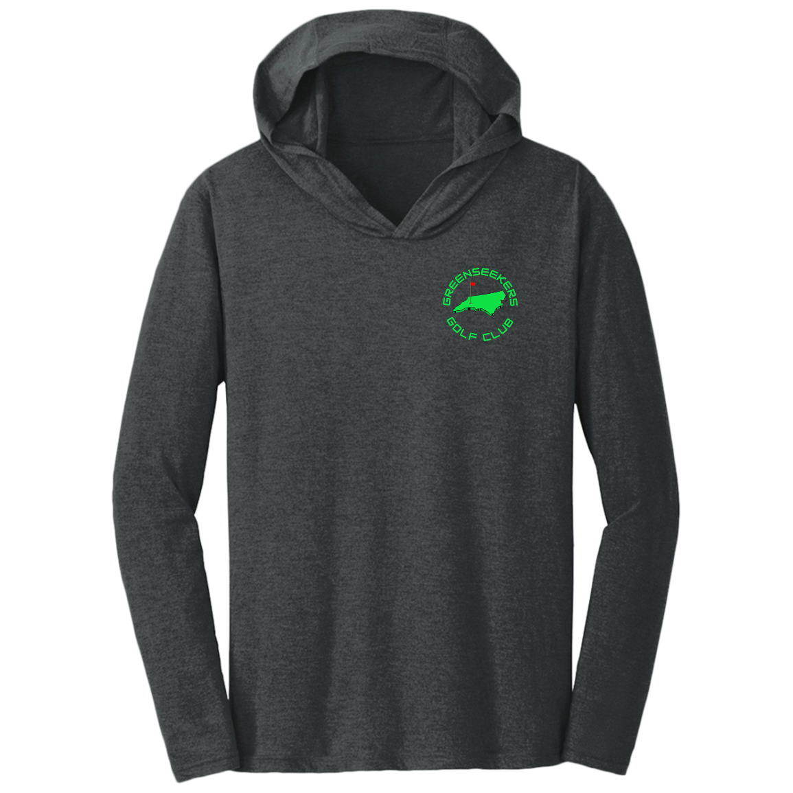 Greenseekers Circle Triblend T-Shirt Hoodie