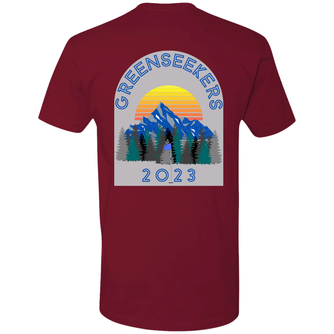 Mountain Sunrise Premium Short Sleeve T-Shirt