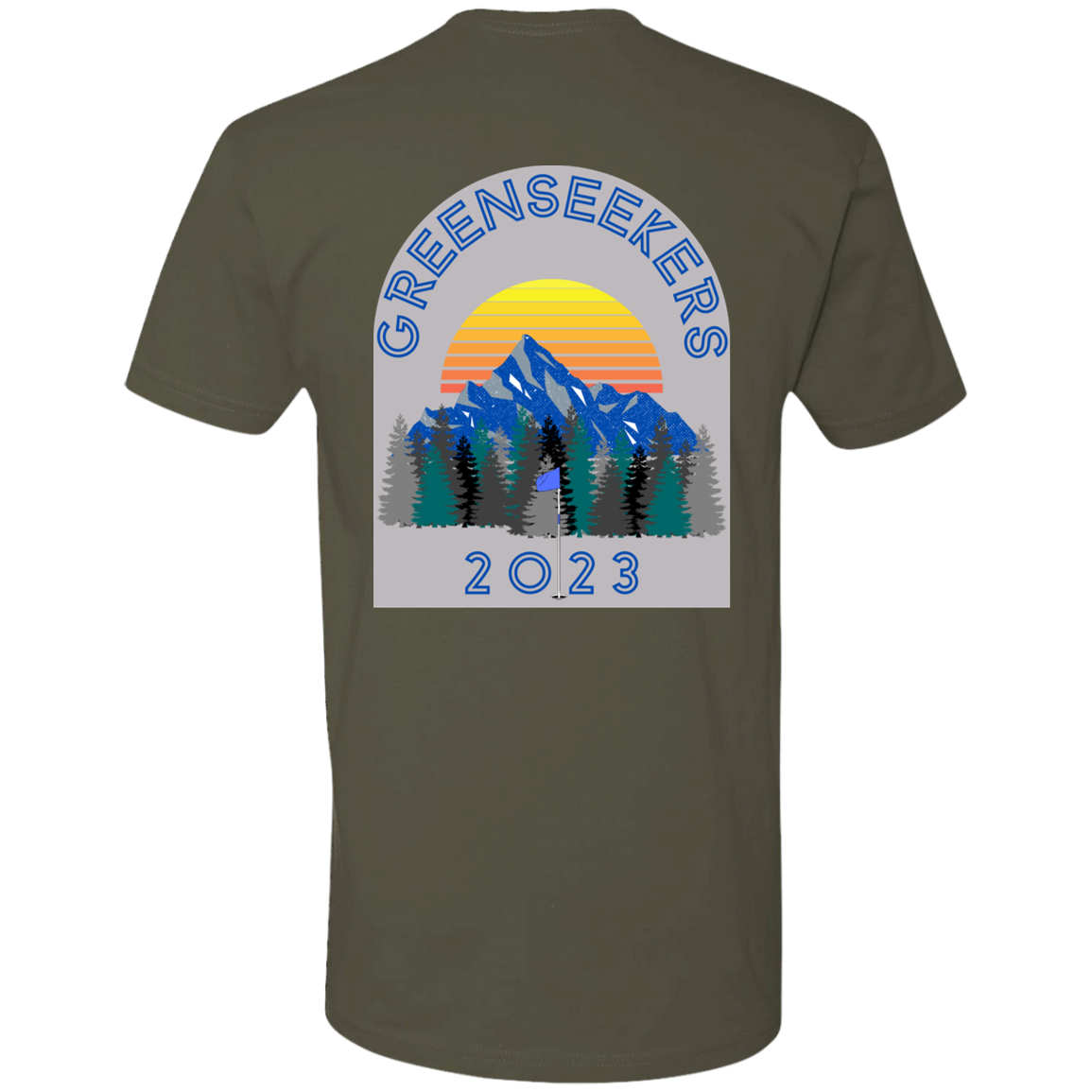 Mountain Sunrise Premium Short Sleeve T-Shirt