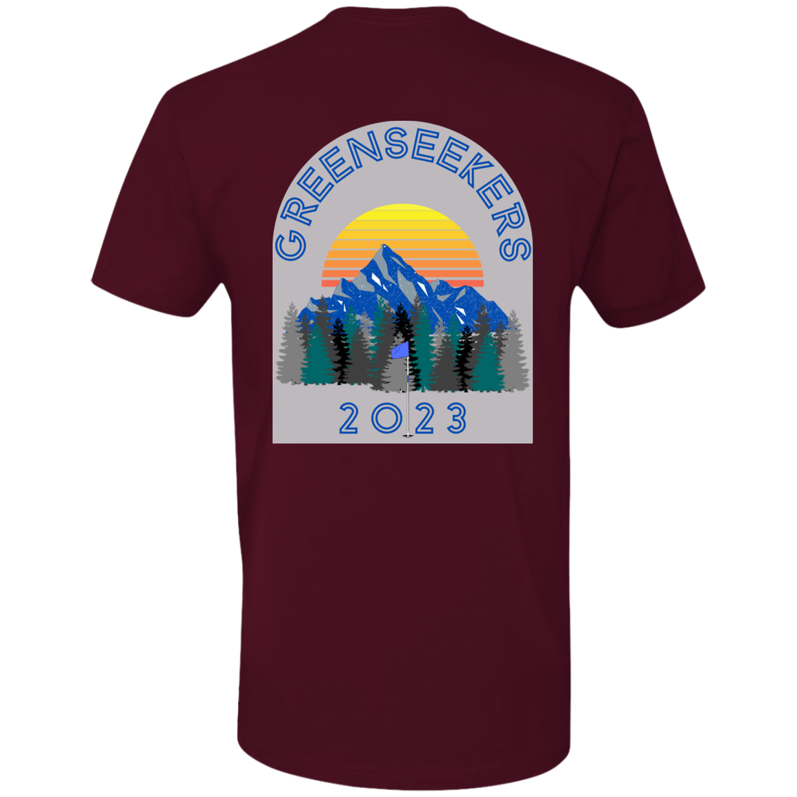 Mountain Sunrise Premium Short Sleeve T-Shirt