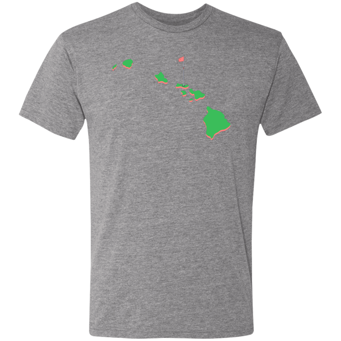 Maui Golf Men's Triblend T-Shirt