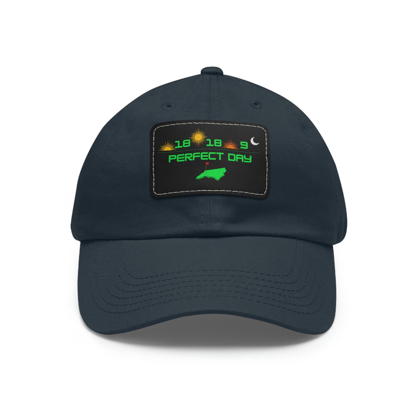 Perfect Day Dad Hat with Leather Patch