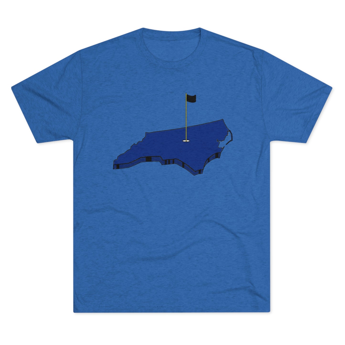 Blue Devil Unisex Tri-Blend Crew Tee