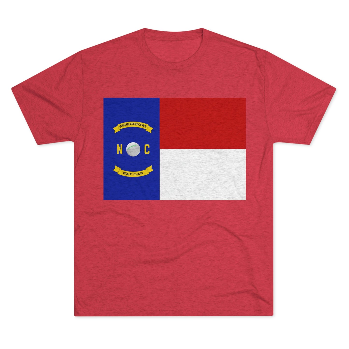 NC Flag Unisex Tri-Blend Crew Tee