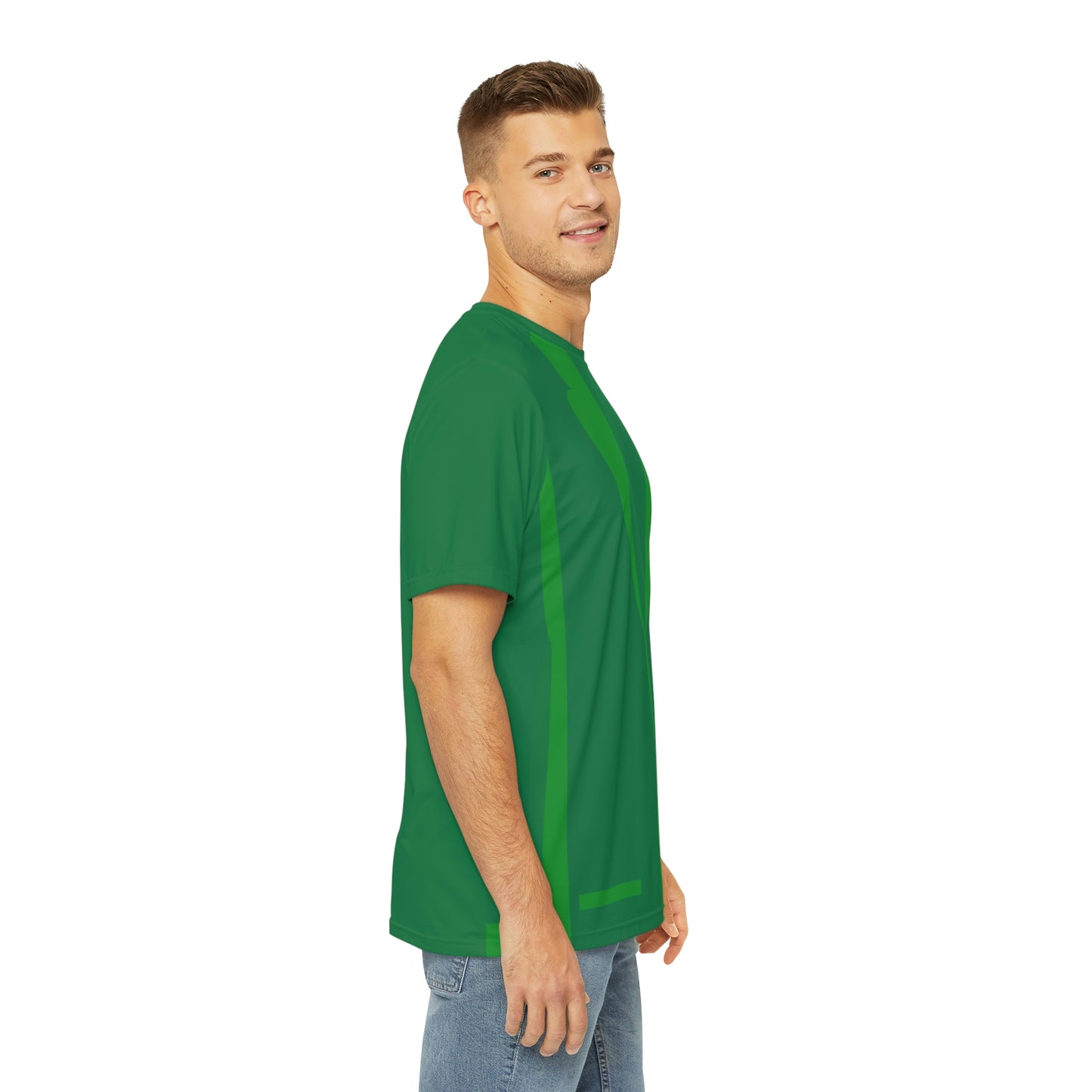 Azalea Green Jacket Polyester Tee (AOP)