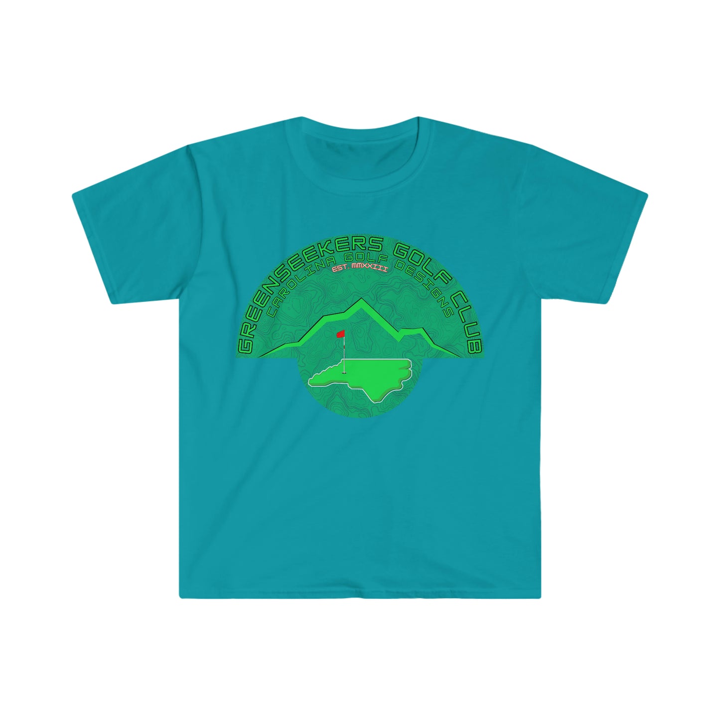 Greenseekers Topography Tee