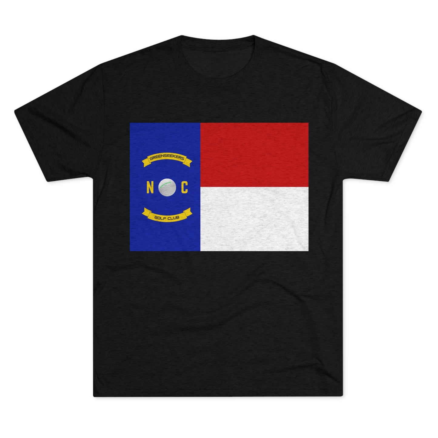 NC Flag Unisex Tri-Blend Crew Tee