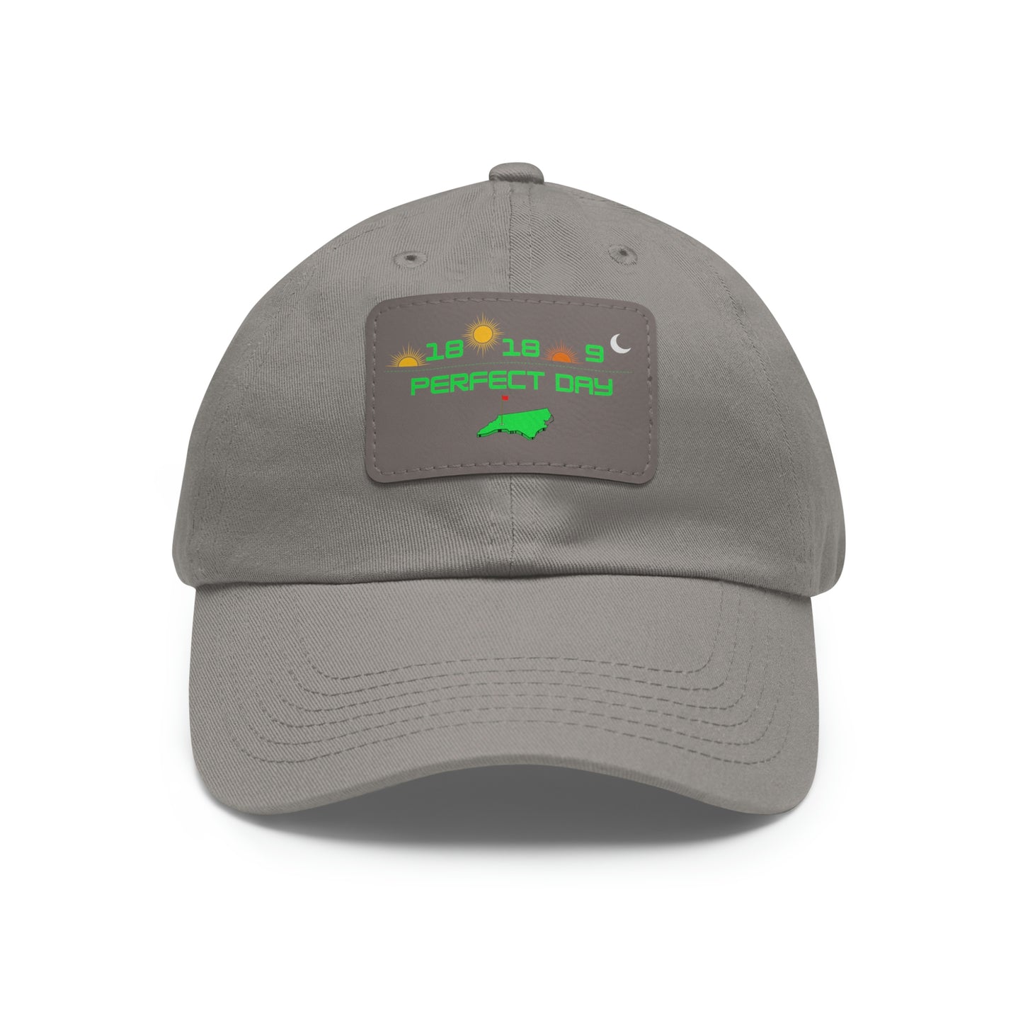 Perfect Day Dad Hat with Leather Patch