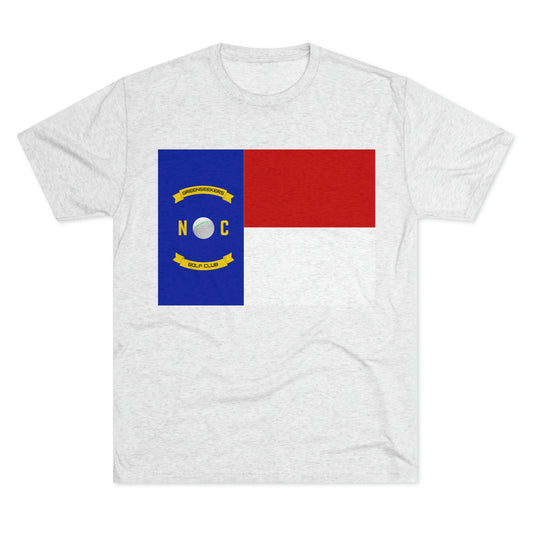 NC Flag Unisex Tri-Blend Crew Tee