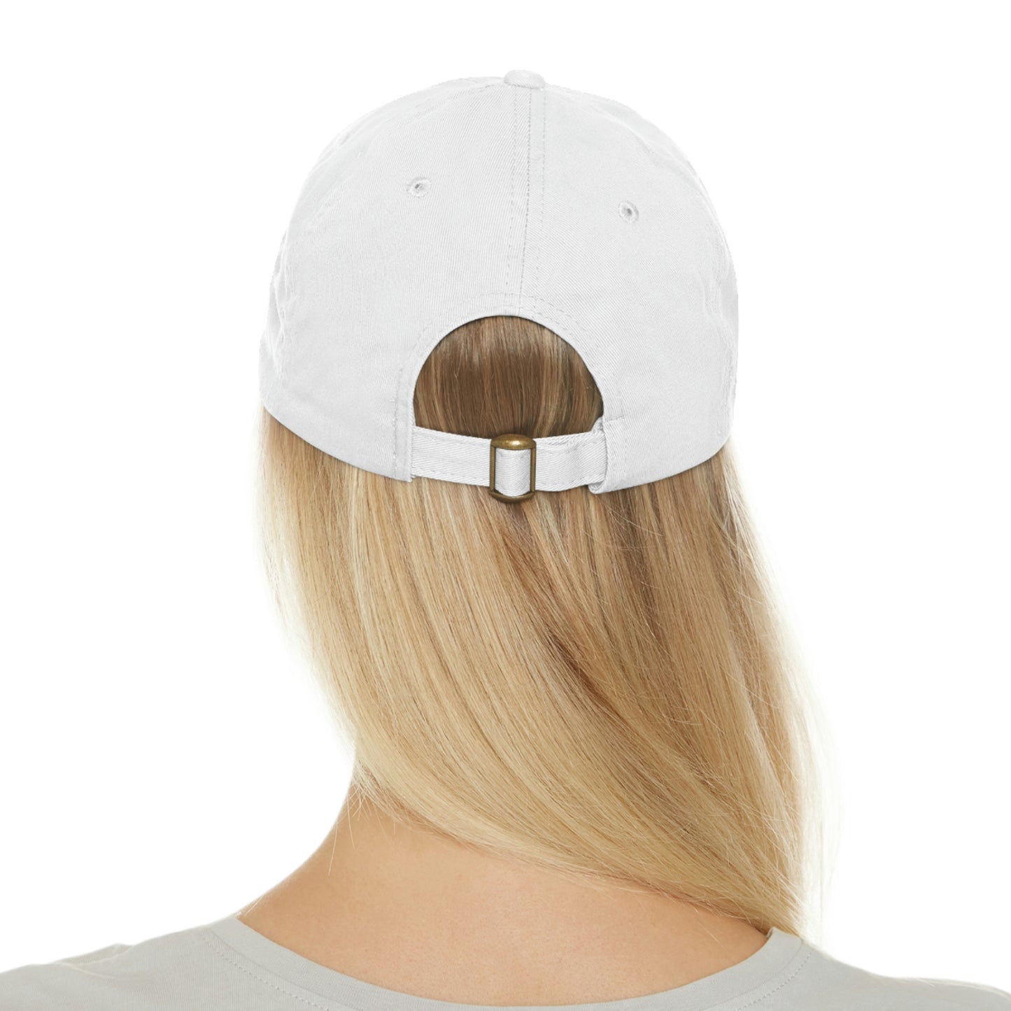 49er Dad Hat with Leather Patch