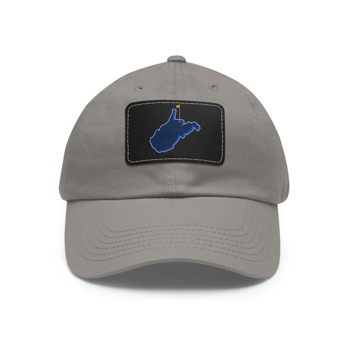 Country Roads Dad Hat with Leather Patch