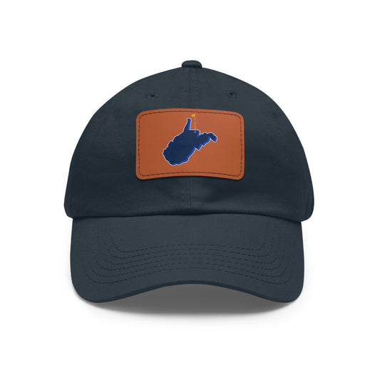 Country Roads Dad Hat with Leather Patch