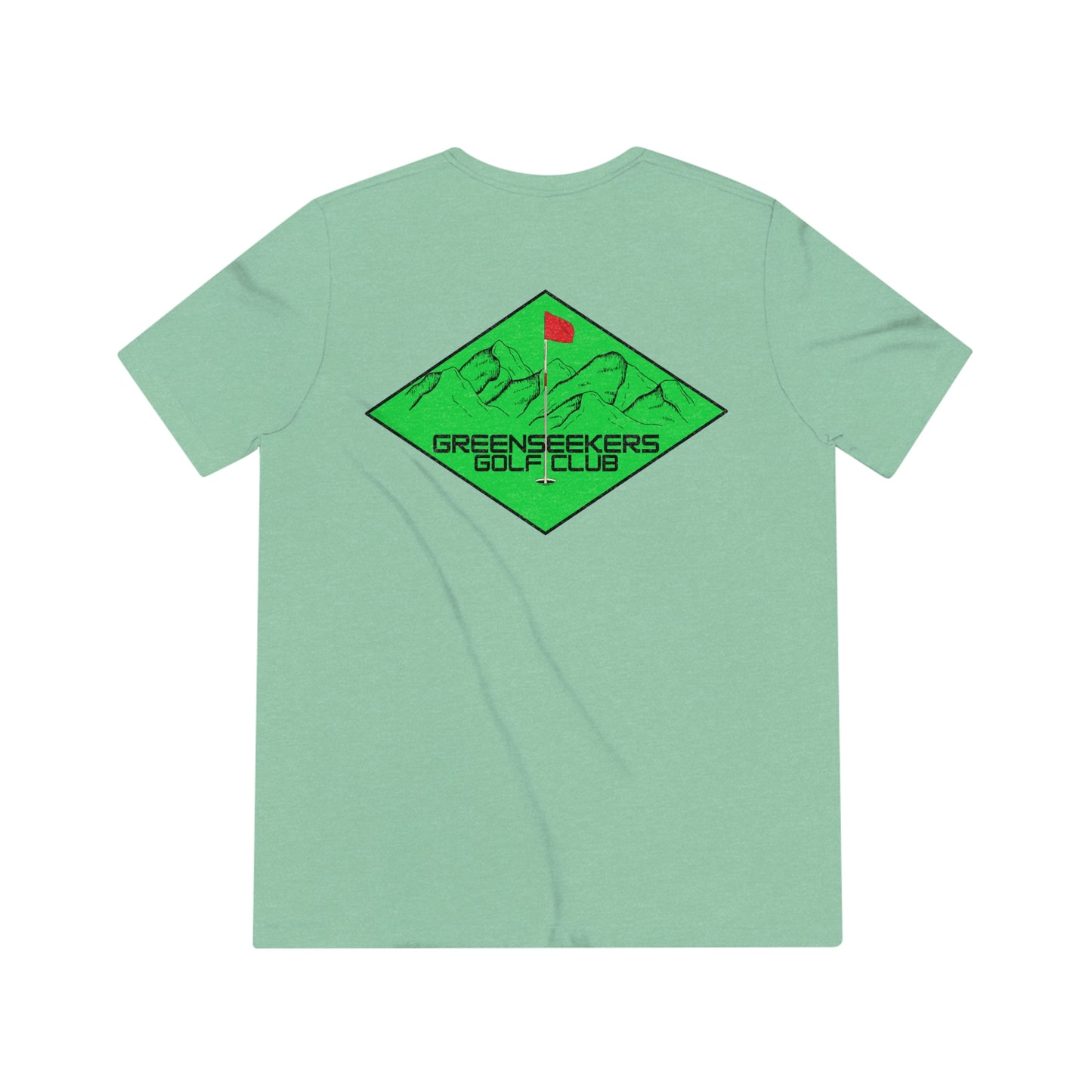 Greenseekers Mountains Unisex Triblend Tee