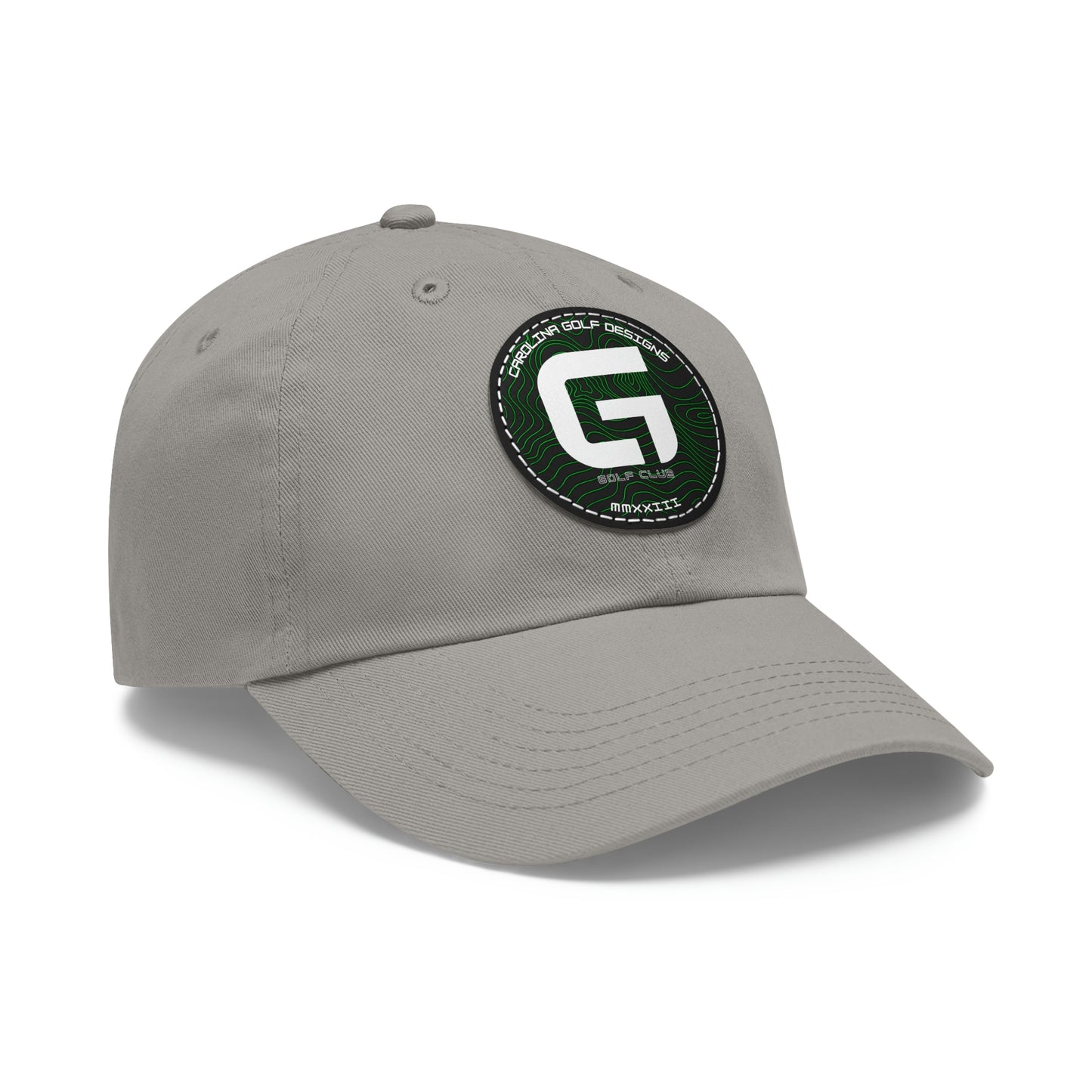 G Logo hat with Leather Patch (Round)