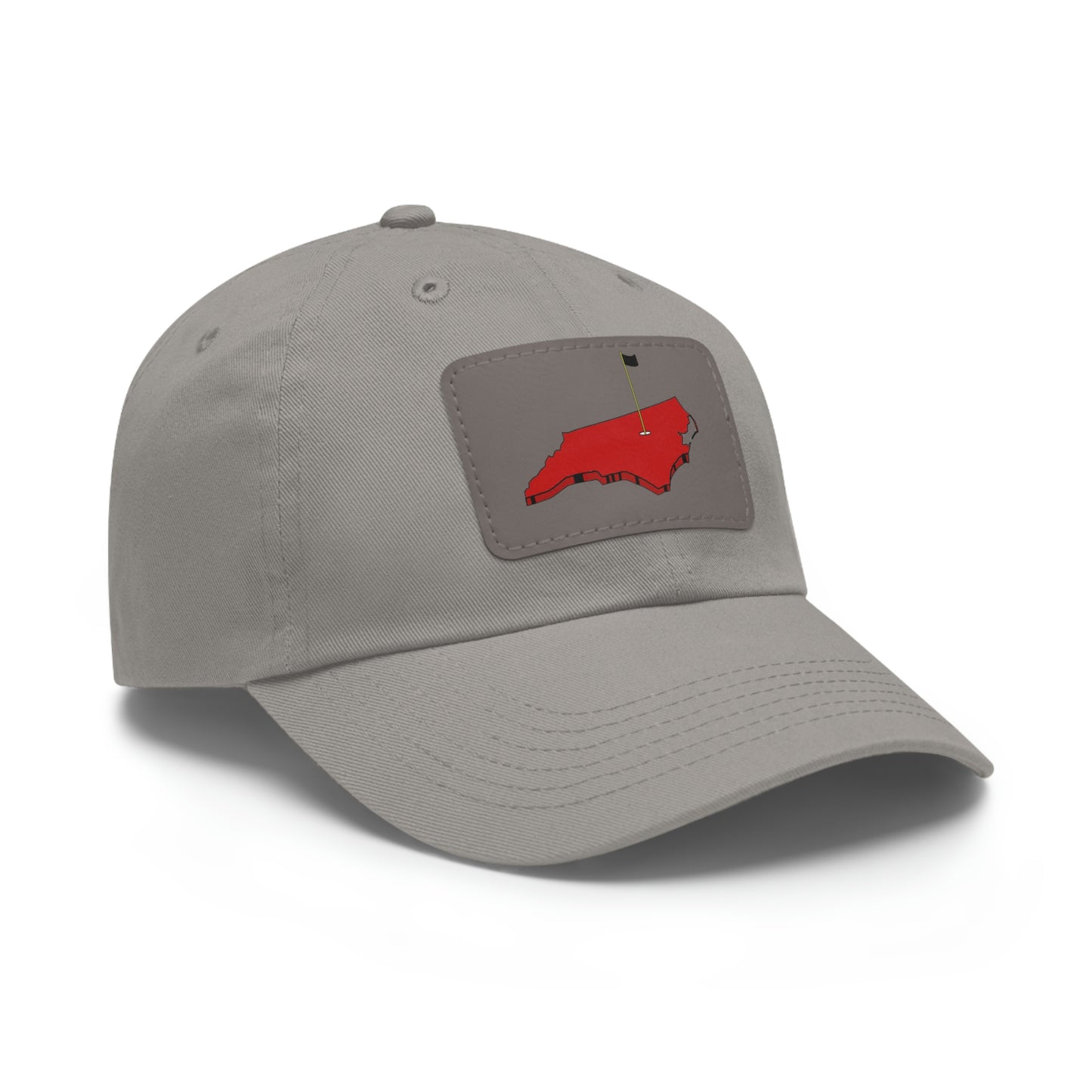 Wolf Pack Dad Hat with Leather Patch