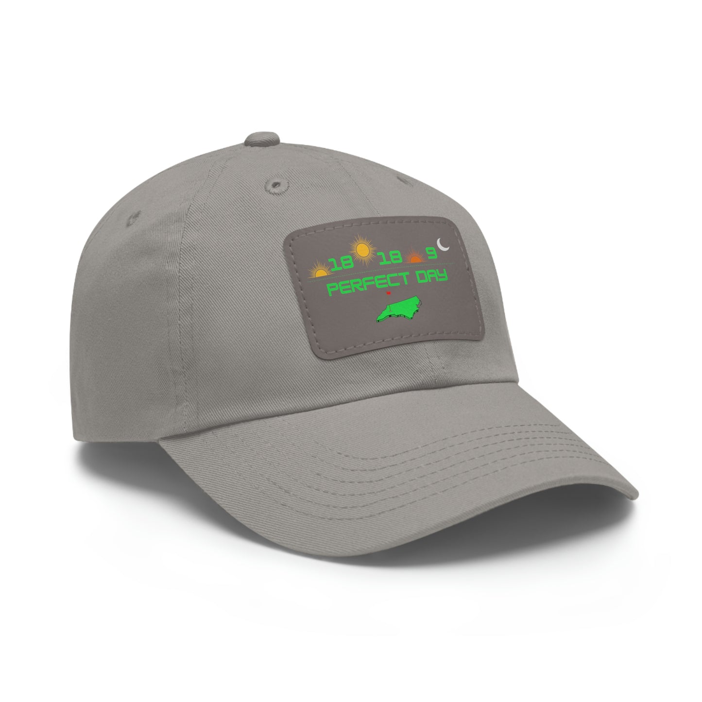 Perfect Day Dad Hat with Leather Patch