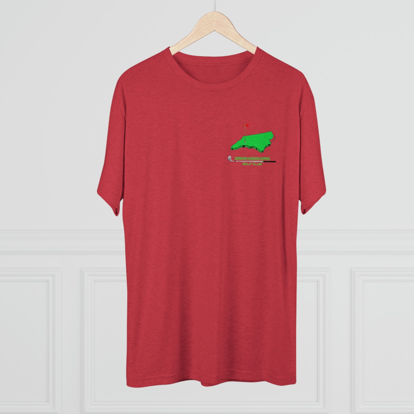 Greenseekers Chest Unisex Tri-Blend Crew Tee