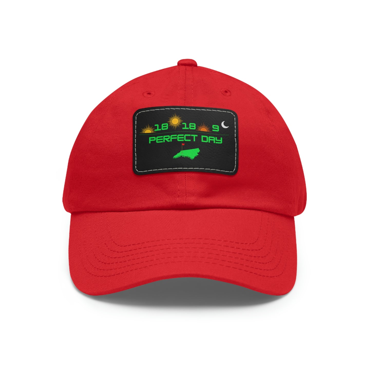 Perfect Day Dad Hat with Leather Patch