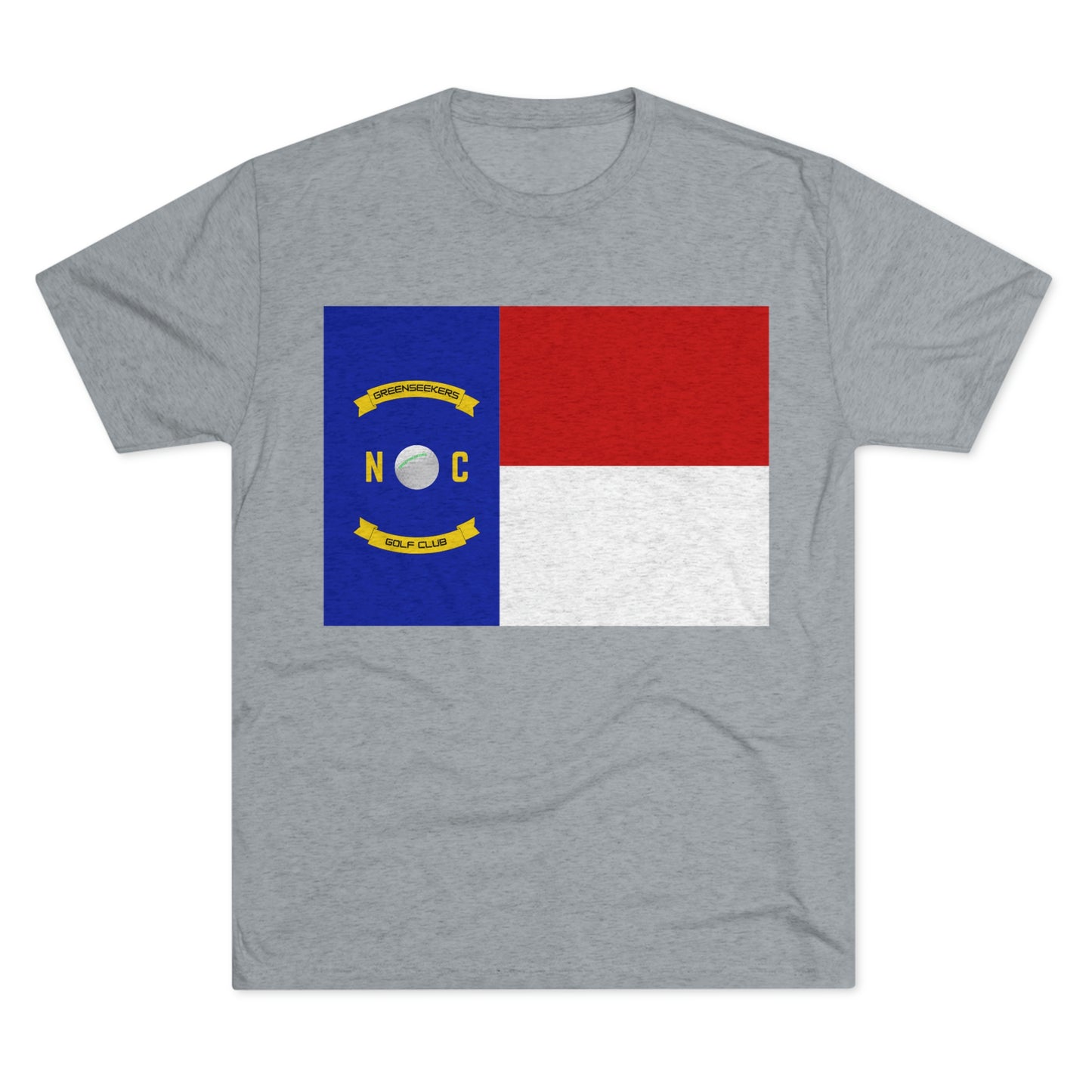 NC Flag Unisex Tri-Blend Crew Tee