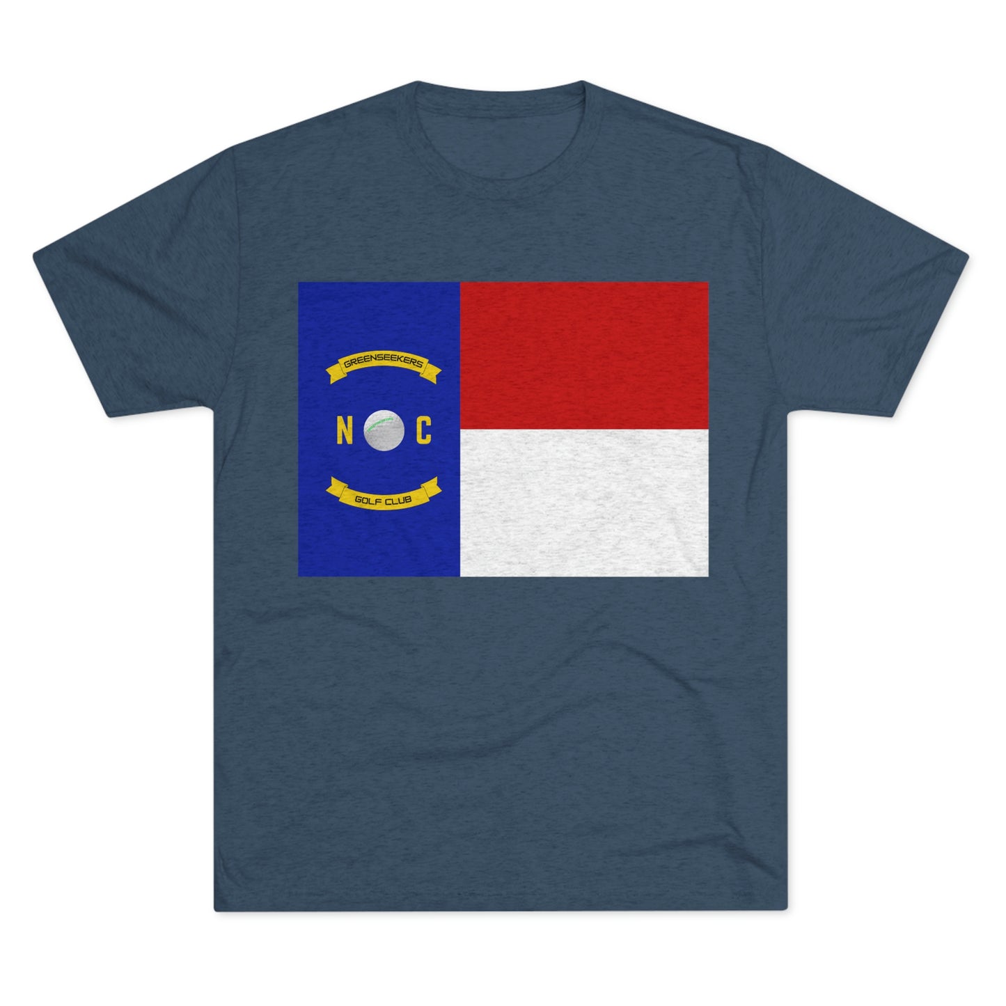 NC Flag Unisex Tri-Blend Crew Tee