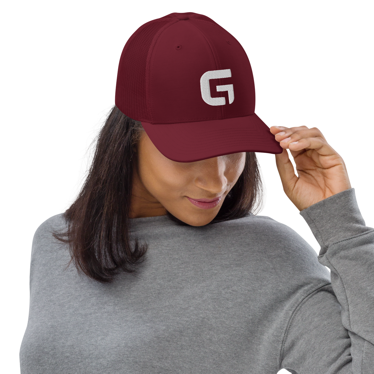 G Logo 3D Mesh back golf hat