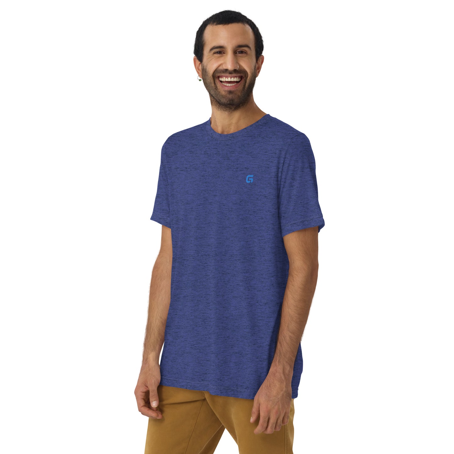 The Club Tri-Blend shirt (Blue)